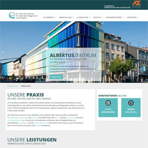 Dr. Nüchel Webseite Screenshot